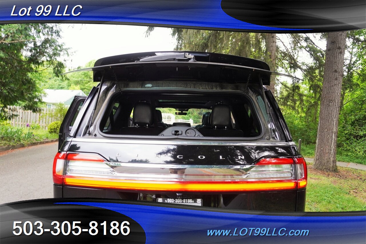 2018 Lincoln Navigator L Reserve 4X4 3.5L TWIN TURBO Heated Leather Pano Roof GPS DVD Premium Wheels Newer Tires - Photo 17 - Milwaukie, OR 97267