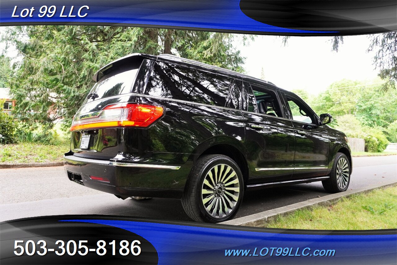 2018 Lincoln Navigator L Reserve 4X4 3.5L TWIN TURBO Heated Leather Pano Roof GPS DVD Premium Wheels Newer Tires - Photo 9 - Milwaukie, OR 97267