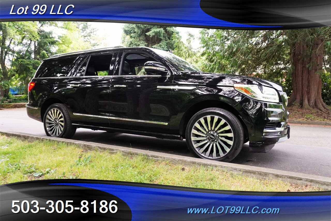 2018 Lincoln Navigator L Reserve 4X4 3.5L TWIN TURBO Heated Leather Pano Roof GPS DVD Premium Wheels Newer Tires - Photo 7 - Milwaukie, OR 97267