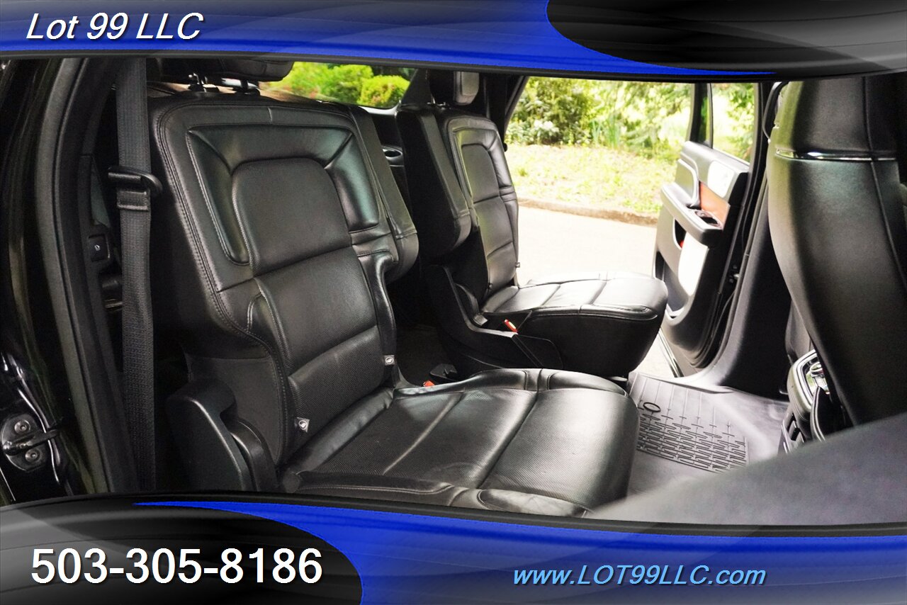 2018 Lincoln Navigator L Reserve 4X4 3.5L TWIN TURBO Heated Leather Pano Roof GPS DVD Premium Wheels Newer Tires - Photo 27 - Milwaukie, OR 97267