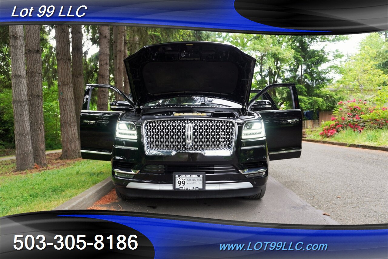 2018 Lincoln Navigator L Reserve 4X4 3.5L TWIN TURBO Heated Leather Pano Roof GPS DVD Premium Wheels Newer Tires - Photo 34 - Milwaukie, OR 97267