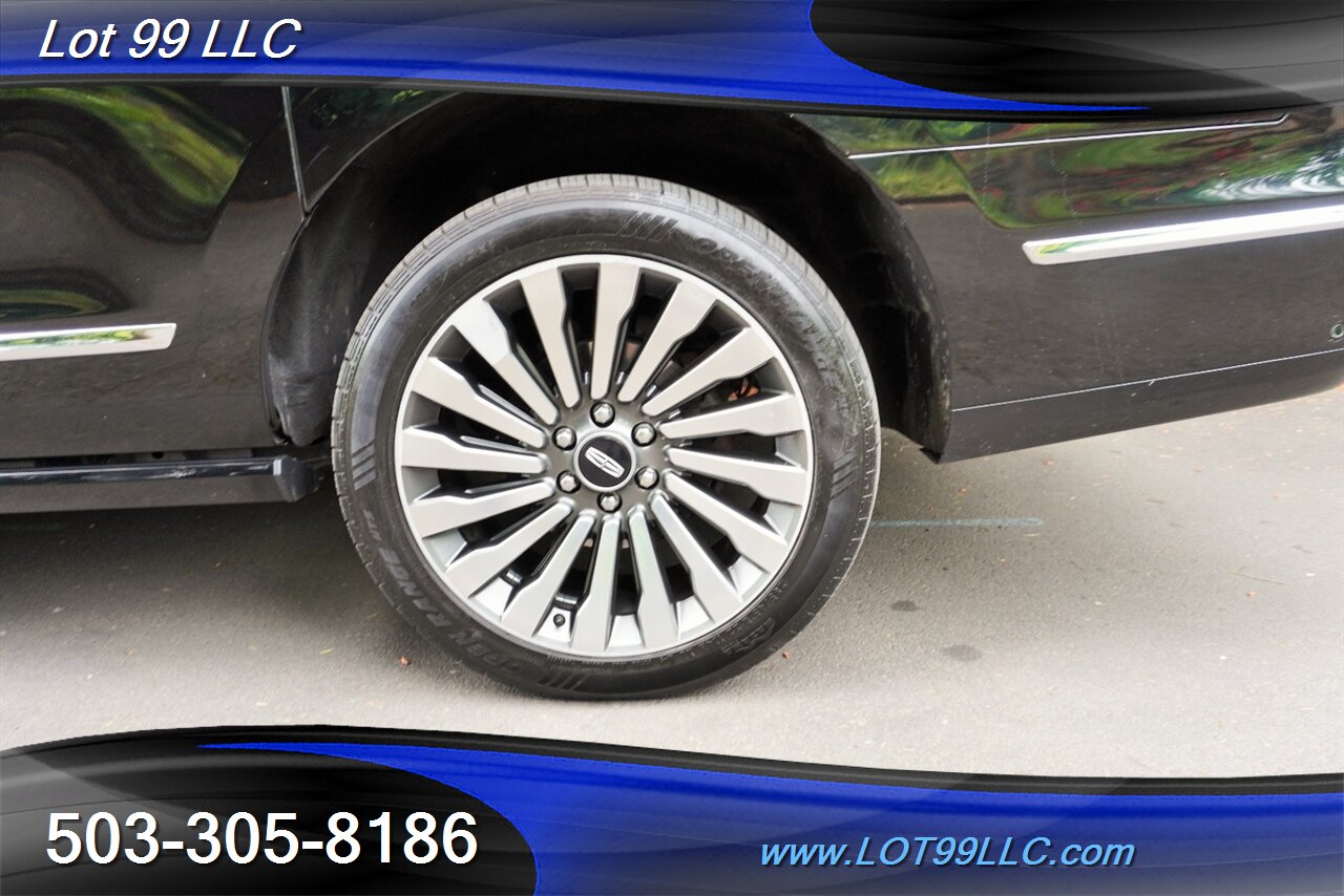 2018 Lincoln Navigator L Reserve 4X4 3.5L TWIN TURBO Heated Leather Pano Roof GPS DVD Premium Wheels Newer Tires - Photo 4 - Milwaukie, OR 97267