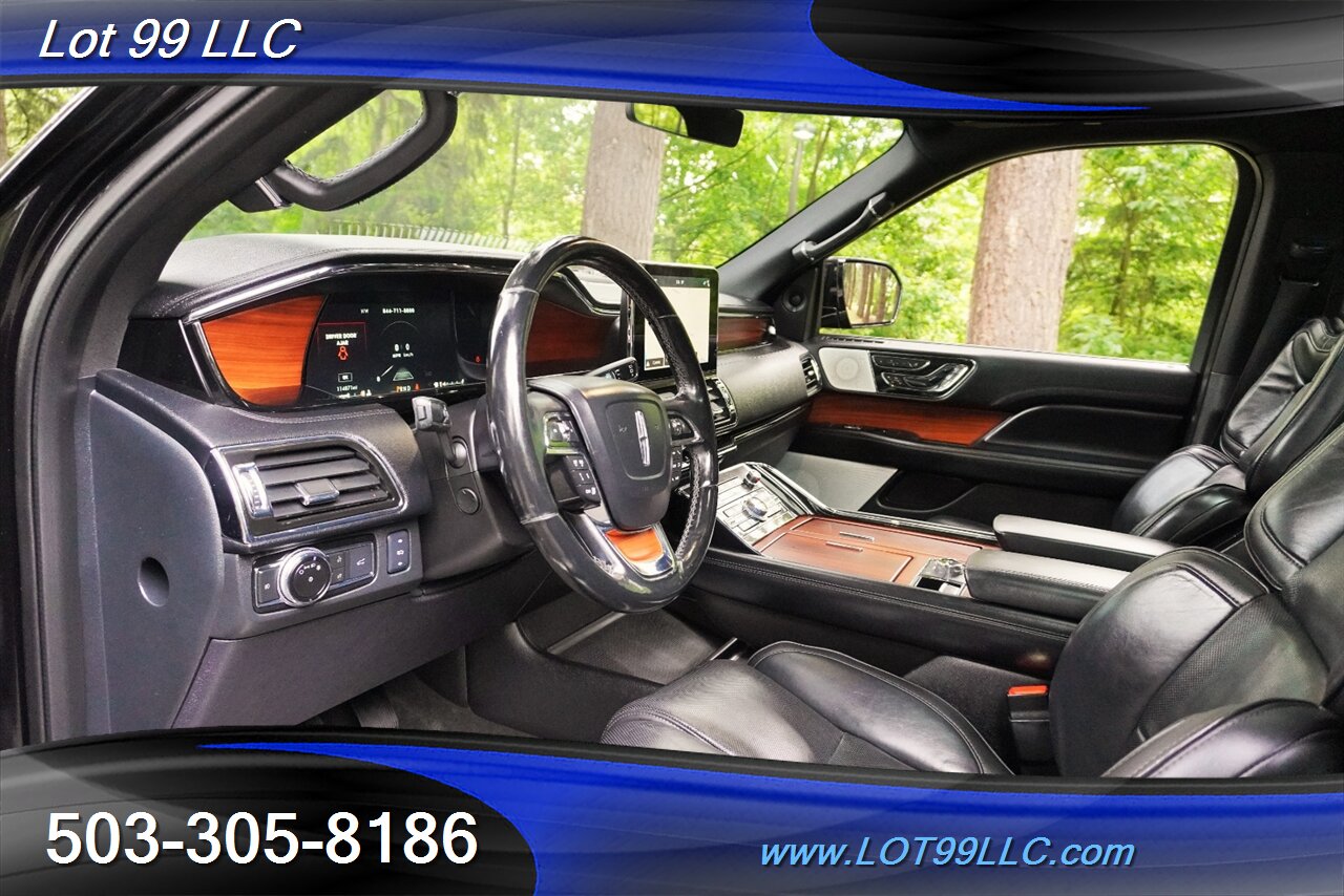 2018 Lincoln Navigator L Reserve 4X4 3.5L TWIN TURBO Heated Leather Pano Roof GPS DVD Premium Wheels Newer Tires - Photo 12 - Milwaukie, OR 97267