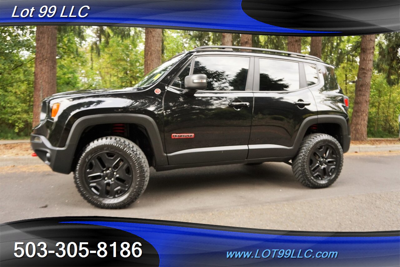 2018 Jeep Renegade Trailhawk 4X4 59K Leather Pano GPS LIFTED 1 OWNER   - Photo 5 - Milwaukie, OR 97267