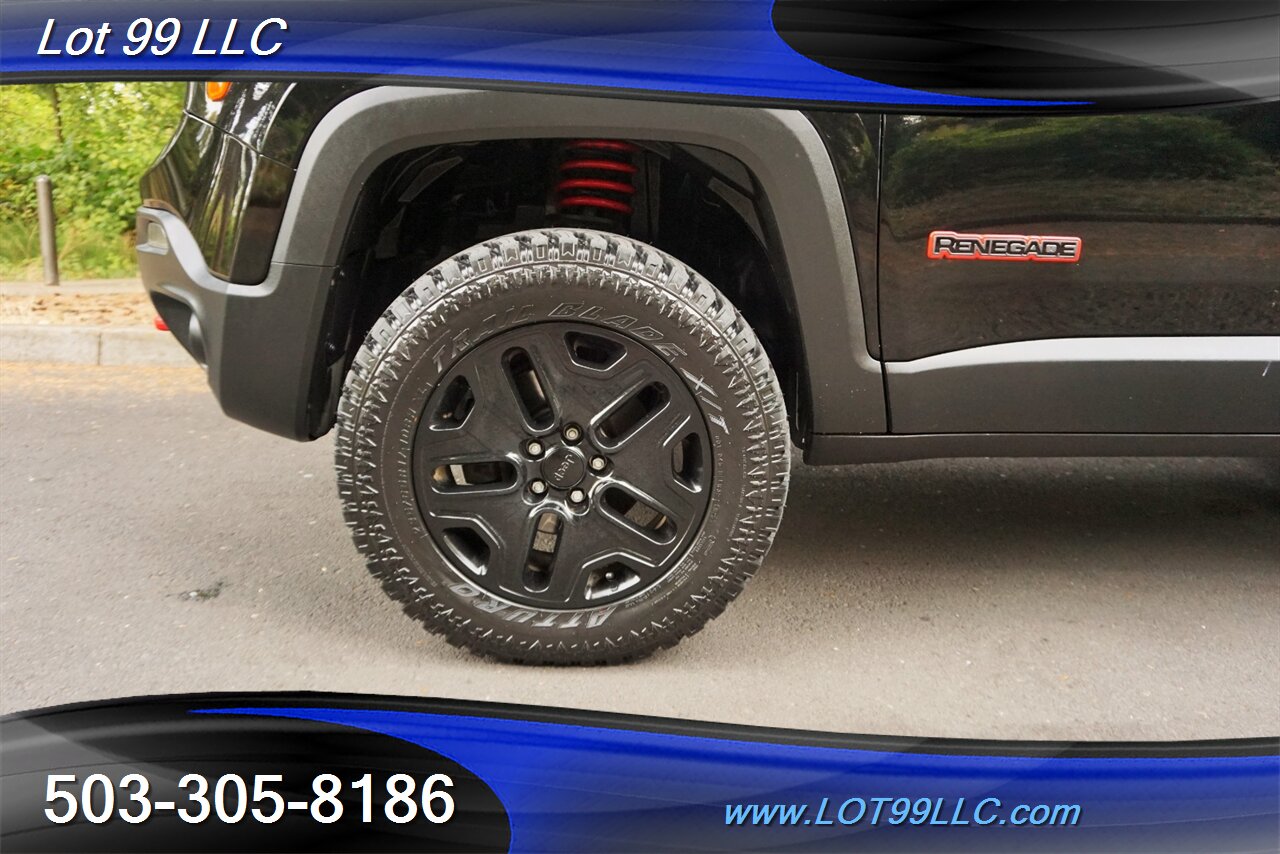 2018 Jeep Renegade Trailhawk 4X4 59K Leather Pano GPS LIFTED 1 OWNER   - Photo 37 - Milwaukie, OR 97267
