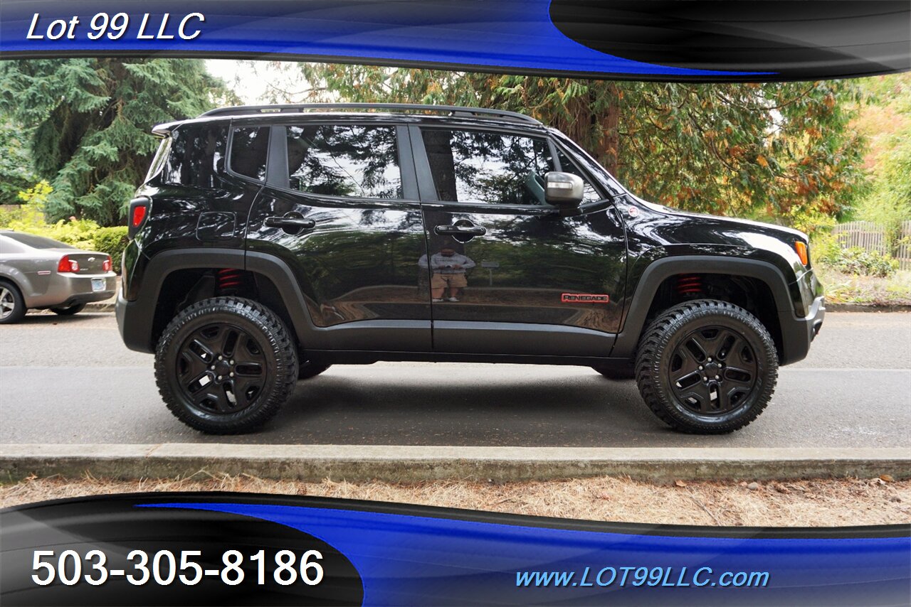 2018 Jeep Renegade Trailhawk 4X4 59K Leather Pano GPS LIFTED 1 OWNER   - Photo 8 - Milwaukie, OR 97267