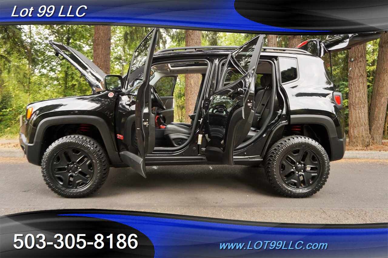 2018 Jeep Renegade Trailhawk 4X4 59K Leather Pano GPS LIFTED 1 OWNER   - Photo 26 - Milwaukie, OR 97267
