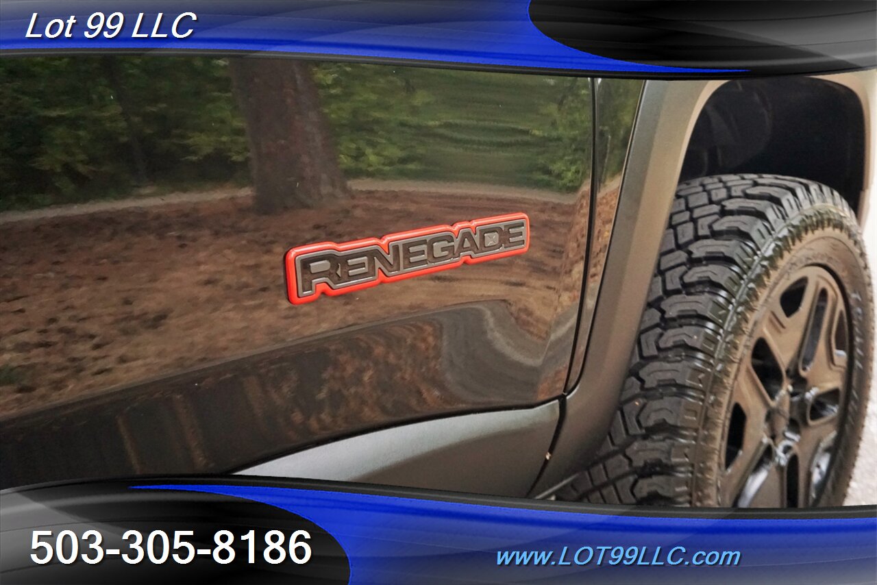 2018 Jeep Renegade Trailhawk 4X4 59K Leather Pano GPS LIFTED 1 OWNER   - Photo 36 - Milwaukie, OR 97267