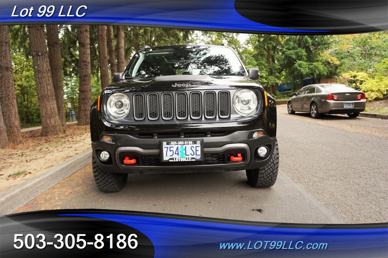 2018 Jeep Renegade Trailhawk 4X4 59K Leather Pano GPS LIFTED 1 OWNER   - Photo 6 - Milwaukie, OR 97267
