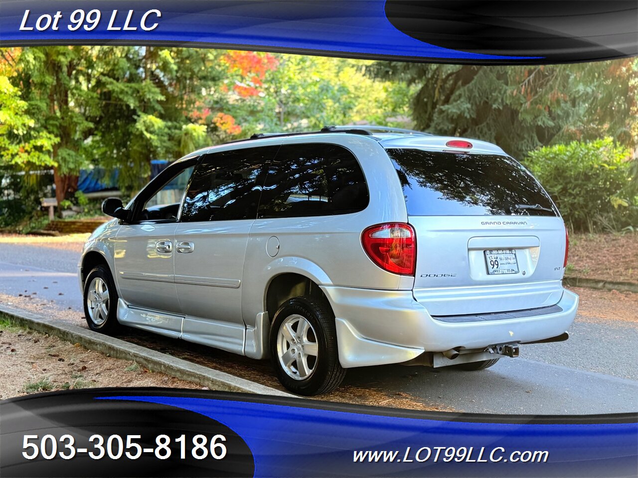 2007 Dodge Grand Caravan SXT ** WHEELCHAIR VAN ** NEW TIRES Lowered Floor   - Photo 13 - Milwaukie, OR 97267