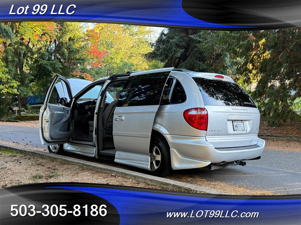 2007 Dodge Grand Caravan SXT ** WHEELCHAIR VAN ** NEW TIRES Lowered Floor   - Photo 69 - Milwaukie, OR 97267