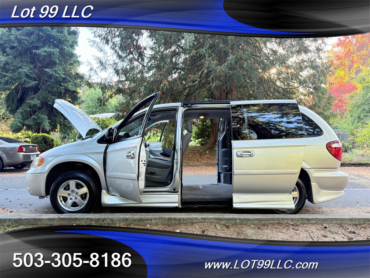 2007 Dodge Grand Caravan SXT ** WHEELCHAIR VAN ** NEW TIRES Lowered Floor   - Photo 59 - Milwaukie, OR 97267