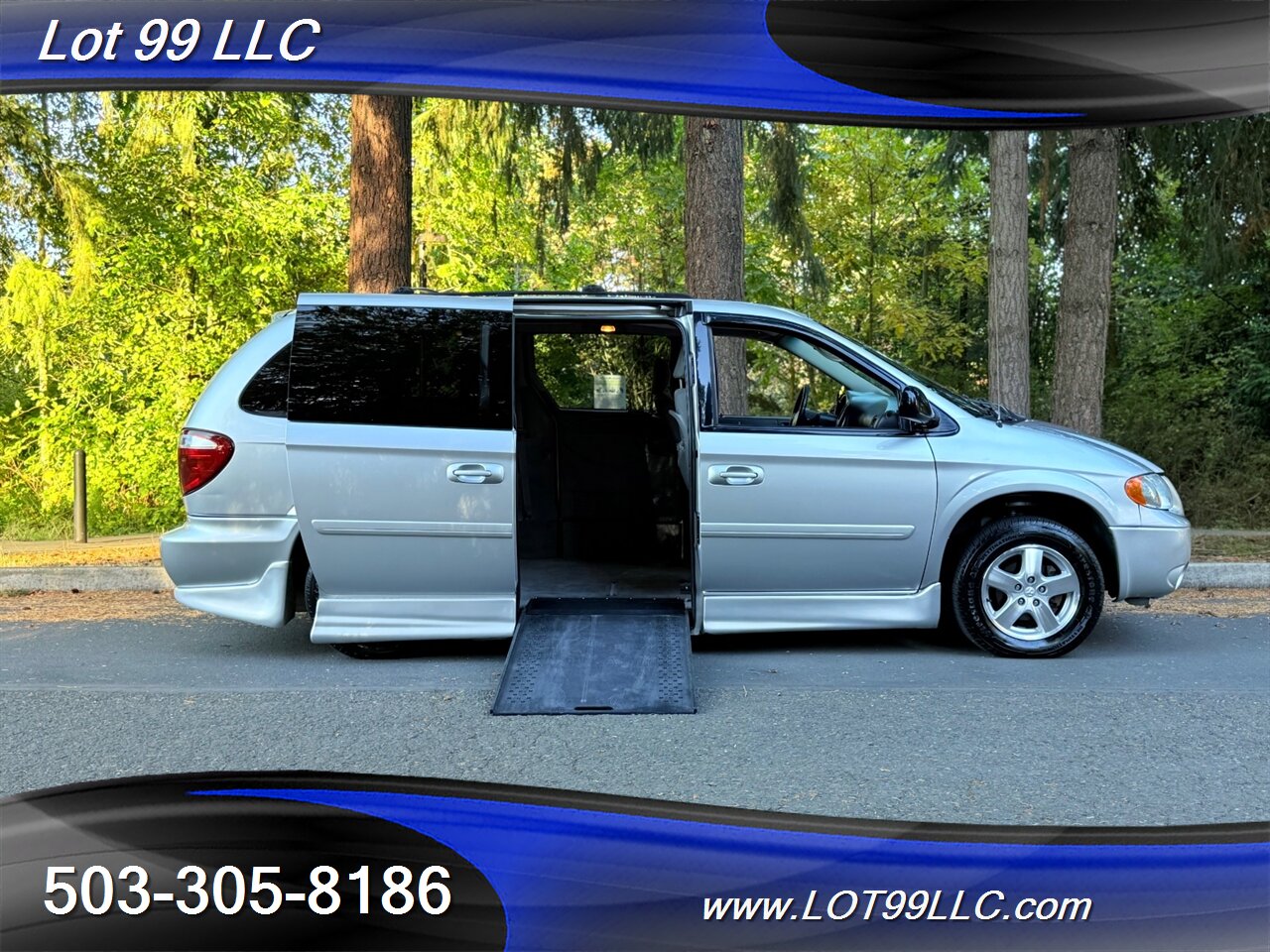 2007 Dodge Grand Caravan SXT ** WHEELCHAIR VAN ** NEW TIRES Lowered Floor   - Photo 43 - Milwaukie, OR 97267