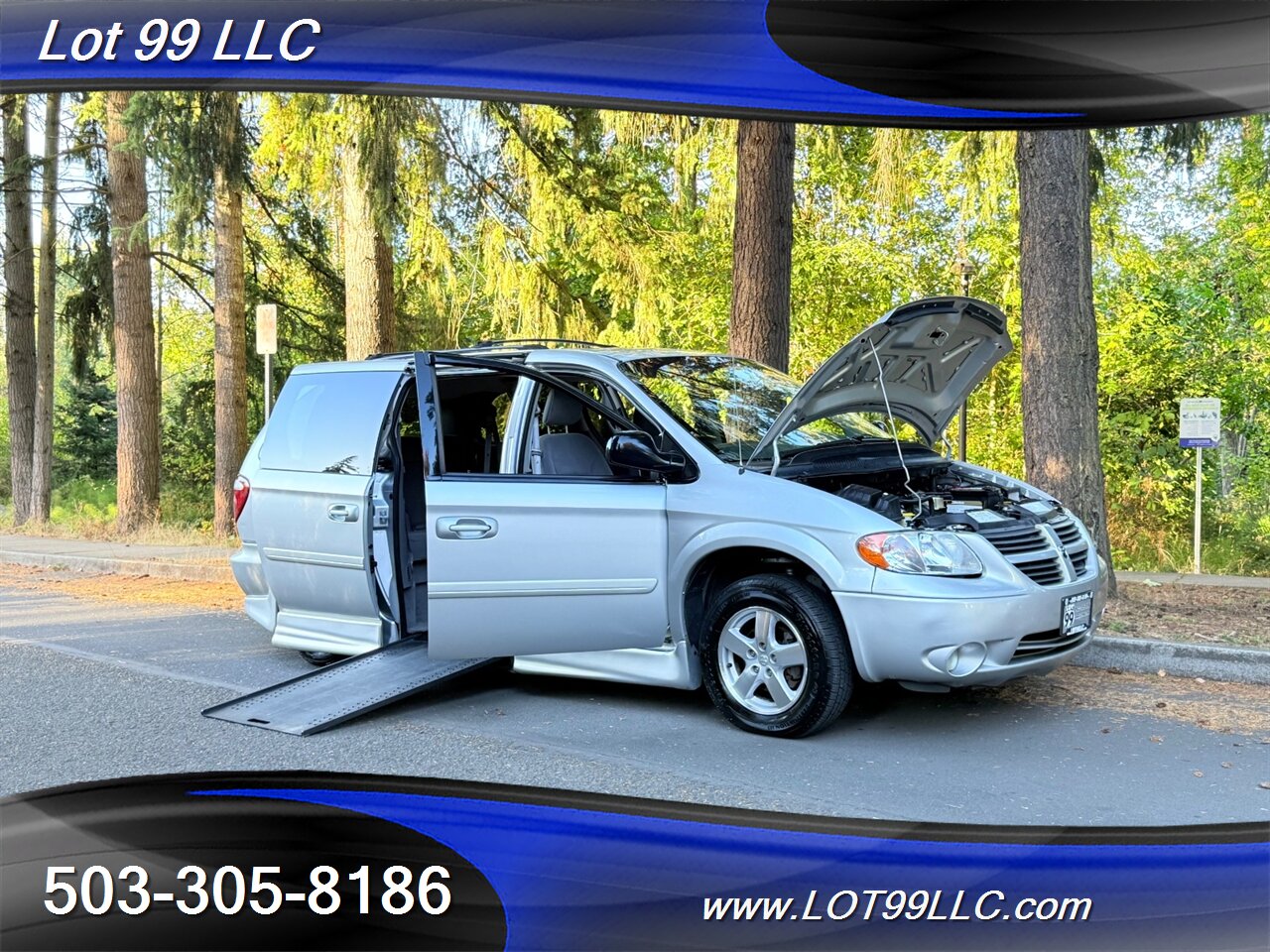 2007 Dodge Grand Caravan SXT ** WHEELCHAIR VAN ** NEW TIRES Lowered Floor   - Photo 62 - Milwaukie, OR 97267