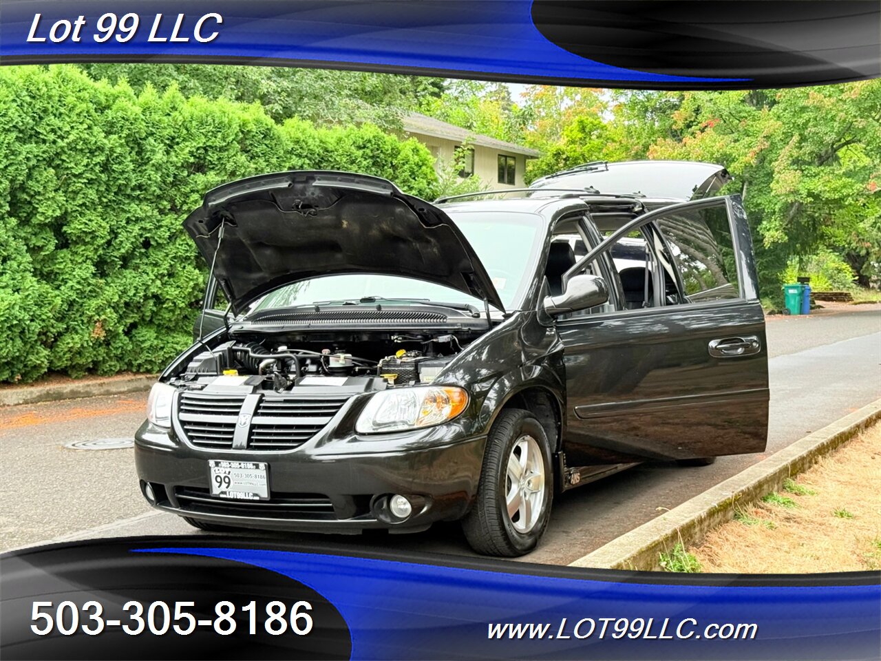2005 Dodge Grand Caravan SXT 62k Miles Wheelchair Van New Tires Leather  Power Doors Power Ramp - Photo 41 - Milwaukie, OR 97267