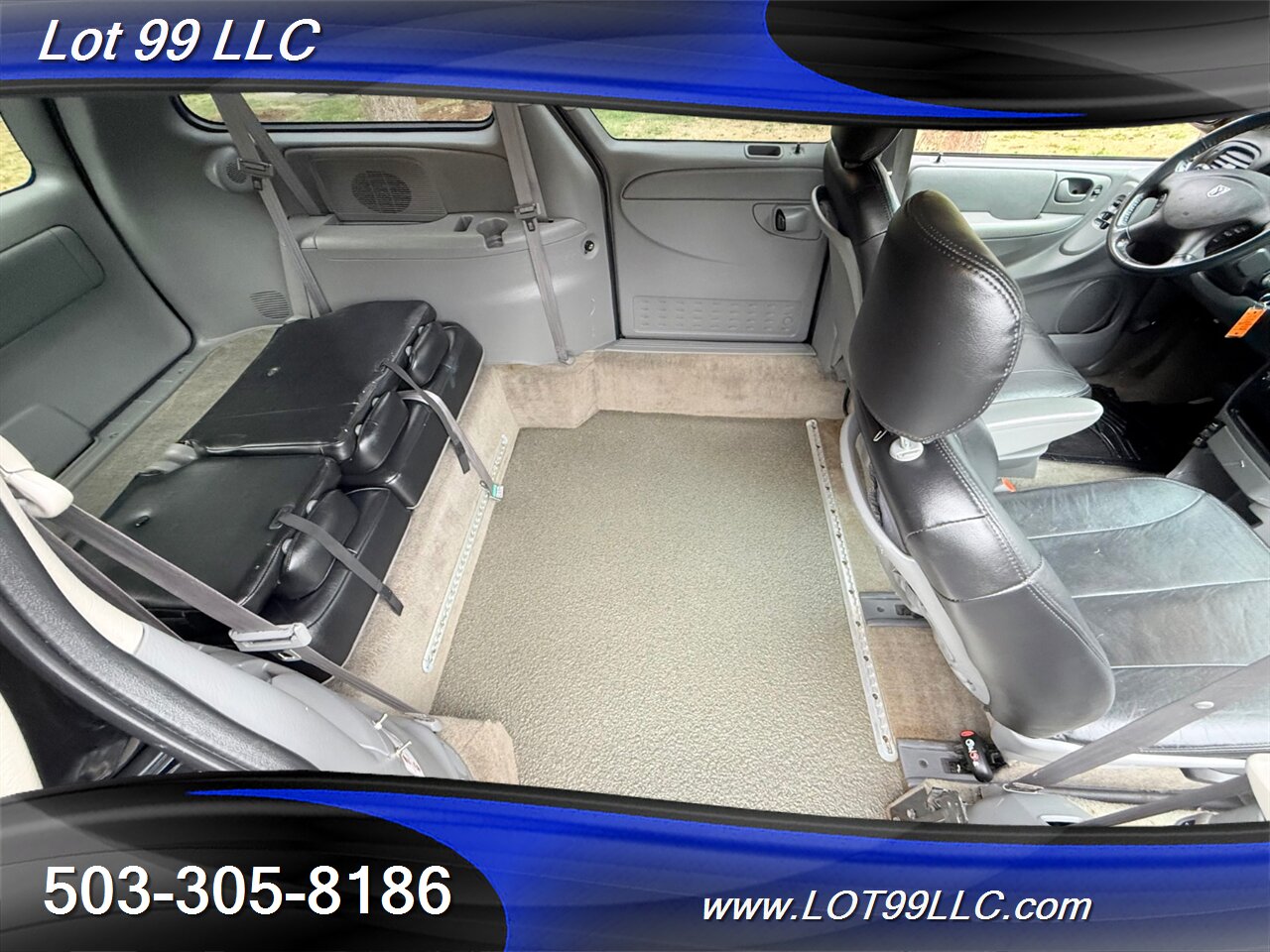 2005 Dodge Grand Caravan SXT 62k Miles Wheelchair Van New Tires Leather  Power Doors Power Ramp - Photo 35 - Milwaukie, OR 97267