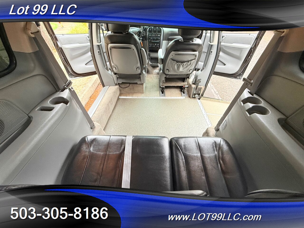 2005 Dodge Grand Caravan SXT 62k Miles Wheelchair Van New Tires Leather  Power Doors Power Ramp - Photo 53 - Milwaukie, OR 97267