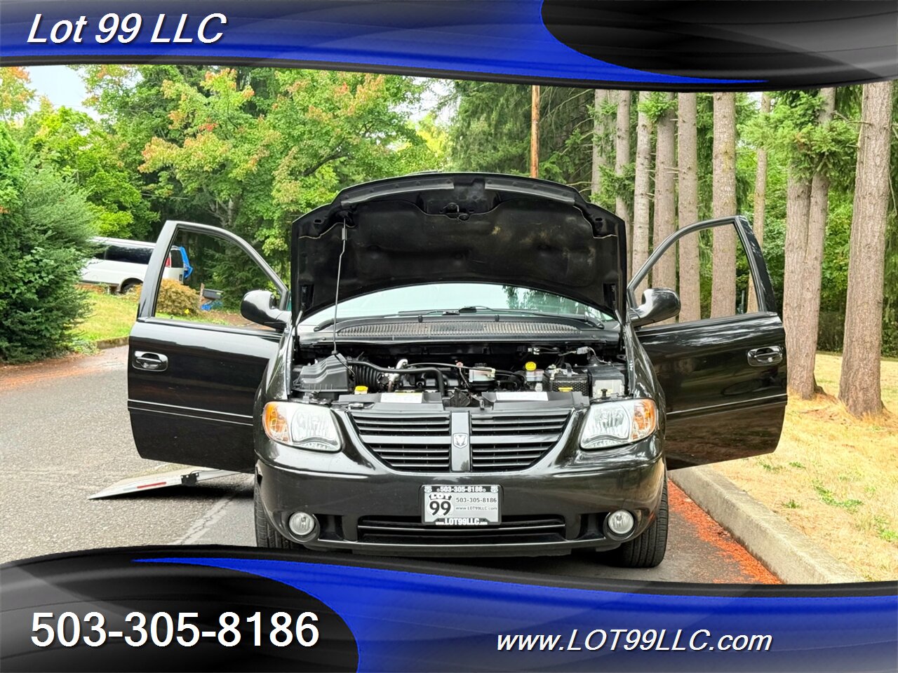 2005 Dodge Grand Caravan SXT 62k Miles Wheelchair Van New Tires Leather  Power Doors Power Ramp - Photo 43 - Milwaukie, OR 97267