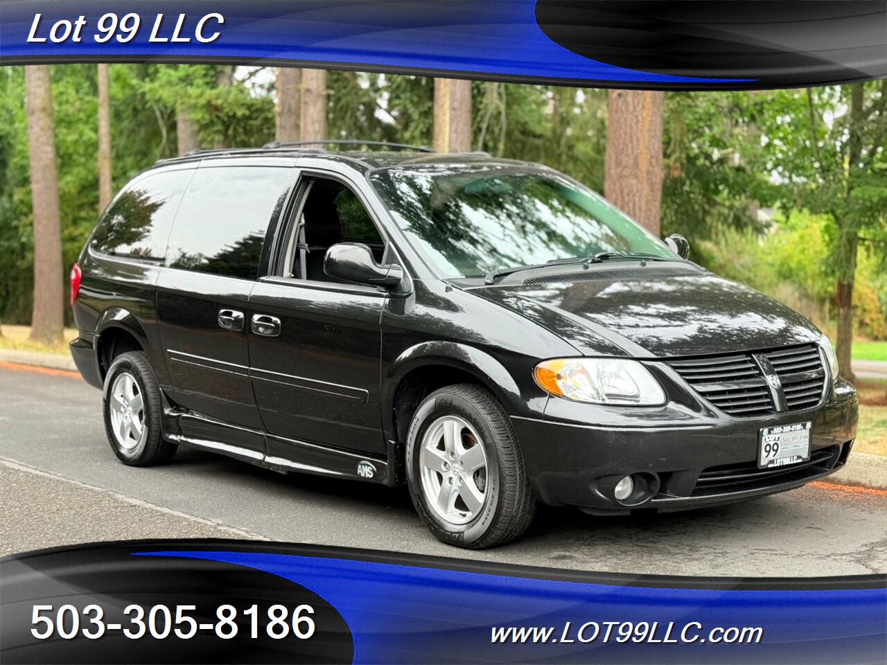 2005 Dodge Grand Caravan SXT 62k Miles Wheelchair Van New Tires Leather  Power Doors Power Ramp - Photo 9 - Milwaukie, OR 97267
