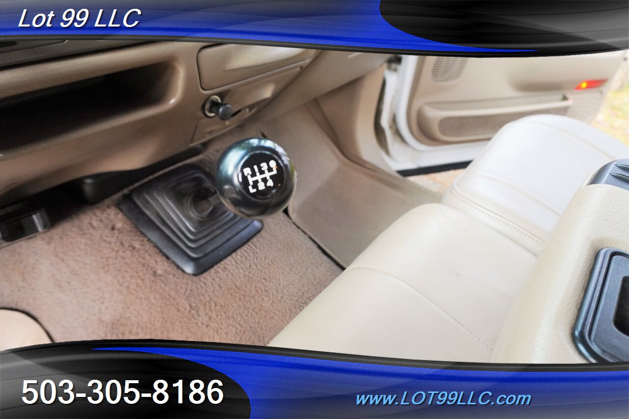 2000 Ford F-350 4X4 7.3L Power Stroke 6 Speed Manual long Bed   - Photo 23 - Milwaukie, OR 97267