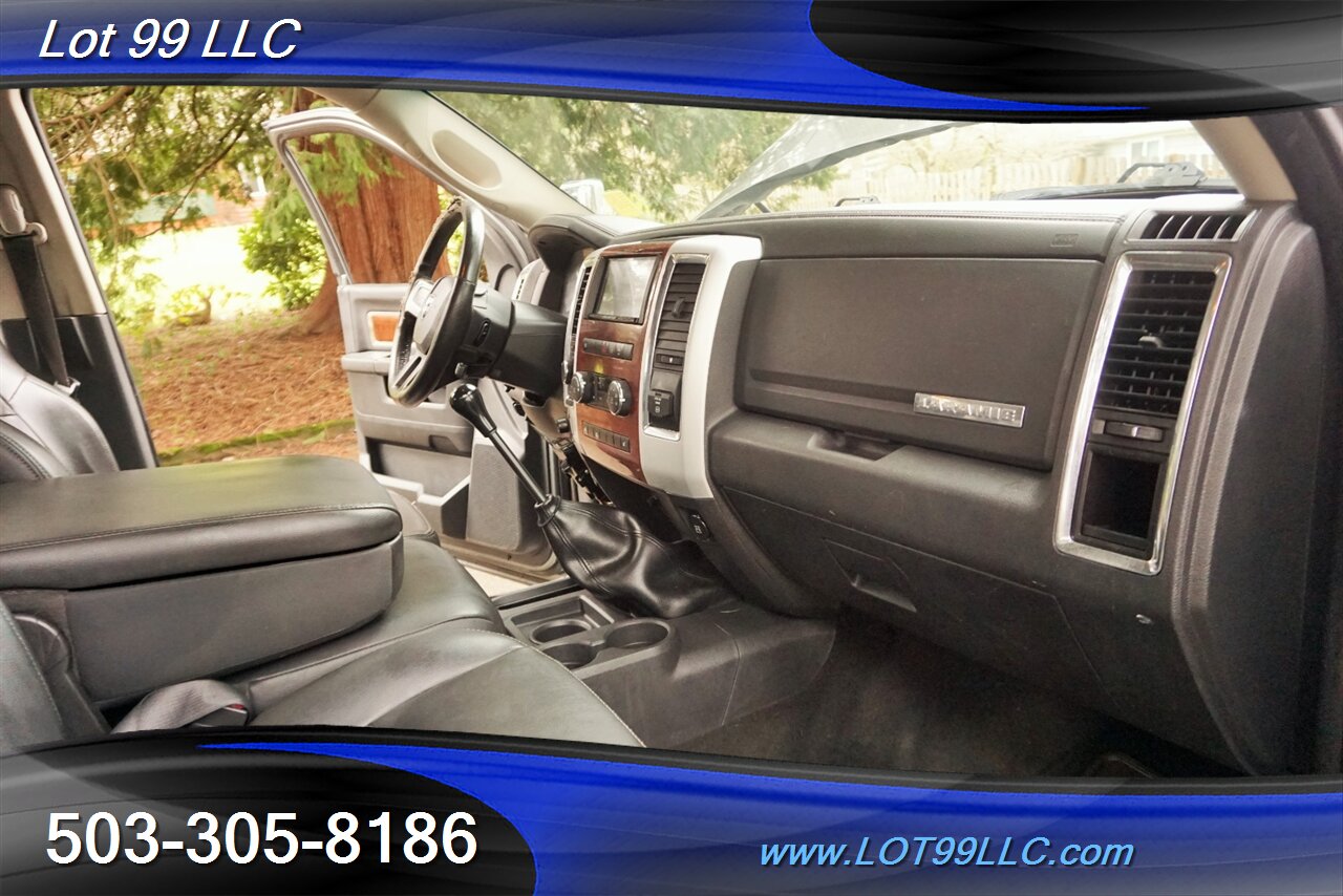 2010 Dodge Ram 3500 Laramie 4X4 Dually 6.7L CUMMINS 6 SPEED MANAUL SB   - Photo 18 - Milwaukie, OR 97267