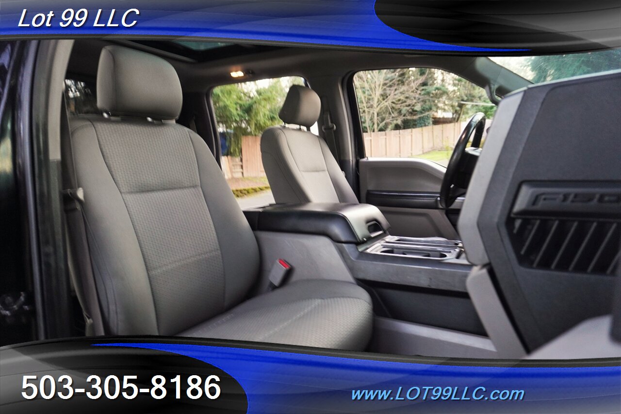 2016 Ford F-150 XLT 4x4 V6 ECOBOOST Pano Roof Big SCREEN Lifted 20  Wheels Newer 35X12.5 OFF ROAD TIRES Tinted Windows - Photo 18 - Milwaukie, OR 97267