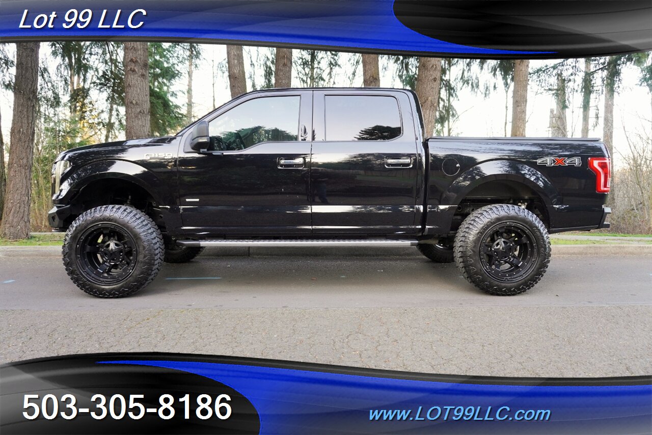2016 Ford F-150 XLT 4x4 V6 ECOBOOST Pano Roof Big SCREEN Lifted 20  Wheels Newer 35X12.5 OFF ROAD TIRES Tinted Windows - Photo 1 - Milwaukie, OR 97267