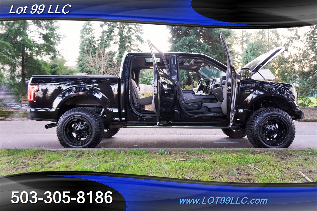 2016 Ford F-150 XLT 4x4 V6 ECOBOOST Pano Roof Big SCREEN Lifted 20  Wheels Newer 35X12.5 OFF ROAD TIRES Tinted Windows - Photo 27 - Milwaukie, OR 97267
