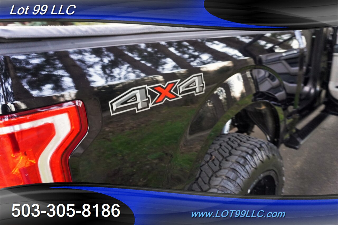 2016 Ford F-150 XLT 4x4 V6 ECOBOOST Pano Roof Big SCREEN Lifted 20  Wheels Newer 35X12.5 OFF ROAD TIRES Tinted Windows - Photo 31 - Milwaukie, OR 97267