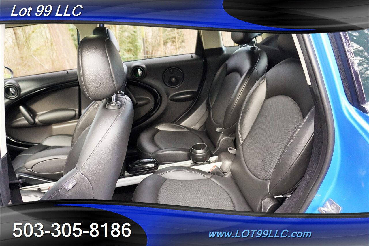 2011 MINI Countryman Cooper S ALL4 117K Heated Leather Pano Roof White  Wheels - Photo 15 - Milwaukie, OR 97267