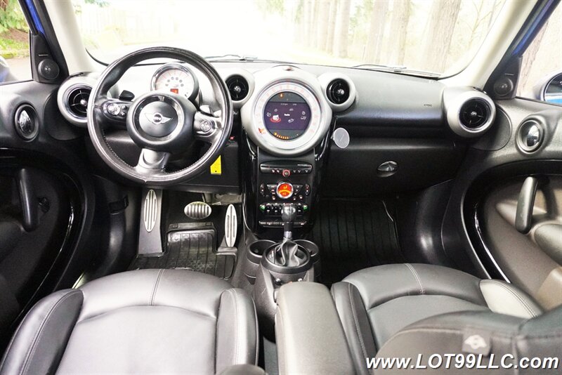 2011 MINI Countryman Cooper S ALL4 117K Heated Leather Pano Roof White  Wheels
