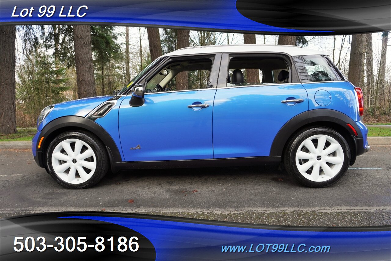 2011 MINI Countryman Cooper S ALL4 117K Heated Leather Pano Roof White  Wheels - Photo 1 - Milwaukie, OR 97267