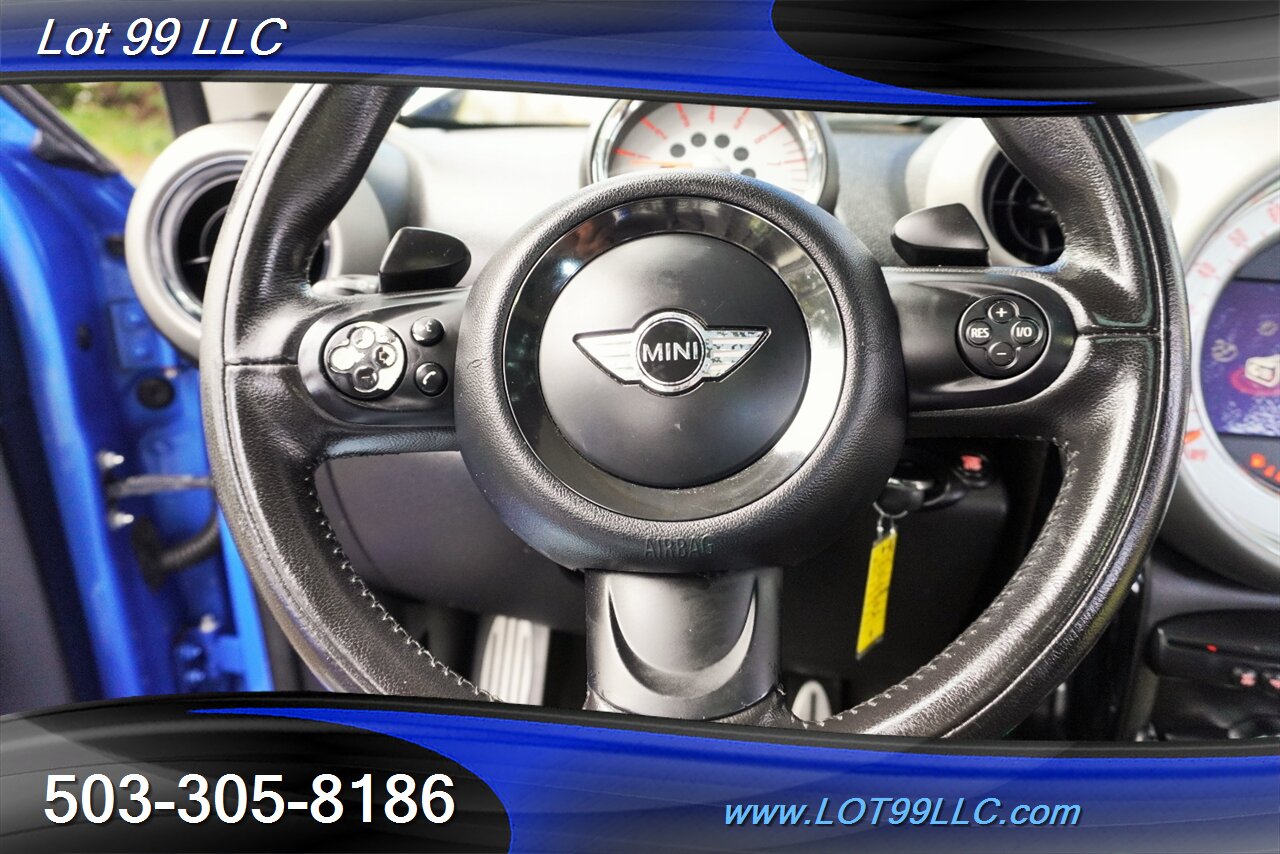 2011 MINI Countryman Cooper S ALL4 117K Heated Leather Pano Roof White  Wheels - Photo 27 - Milwaukie, OR 97267