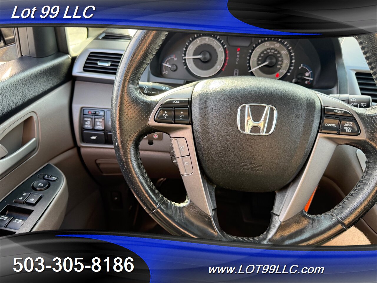 2013 Honda Odyssey EX-L WHEELCHAIR VAN Heated Leather 30 " Power Ramp Kneeling Dual Power Sliding Doors Power Hatch BackUp Camera Moon Roof - Photo 40 - Milwaukie, OR 97267
