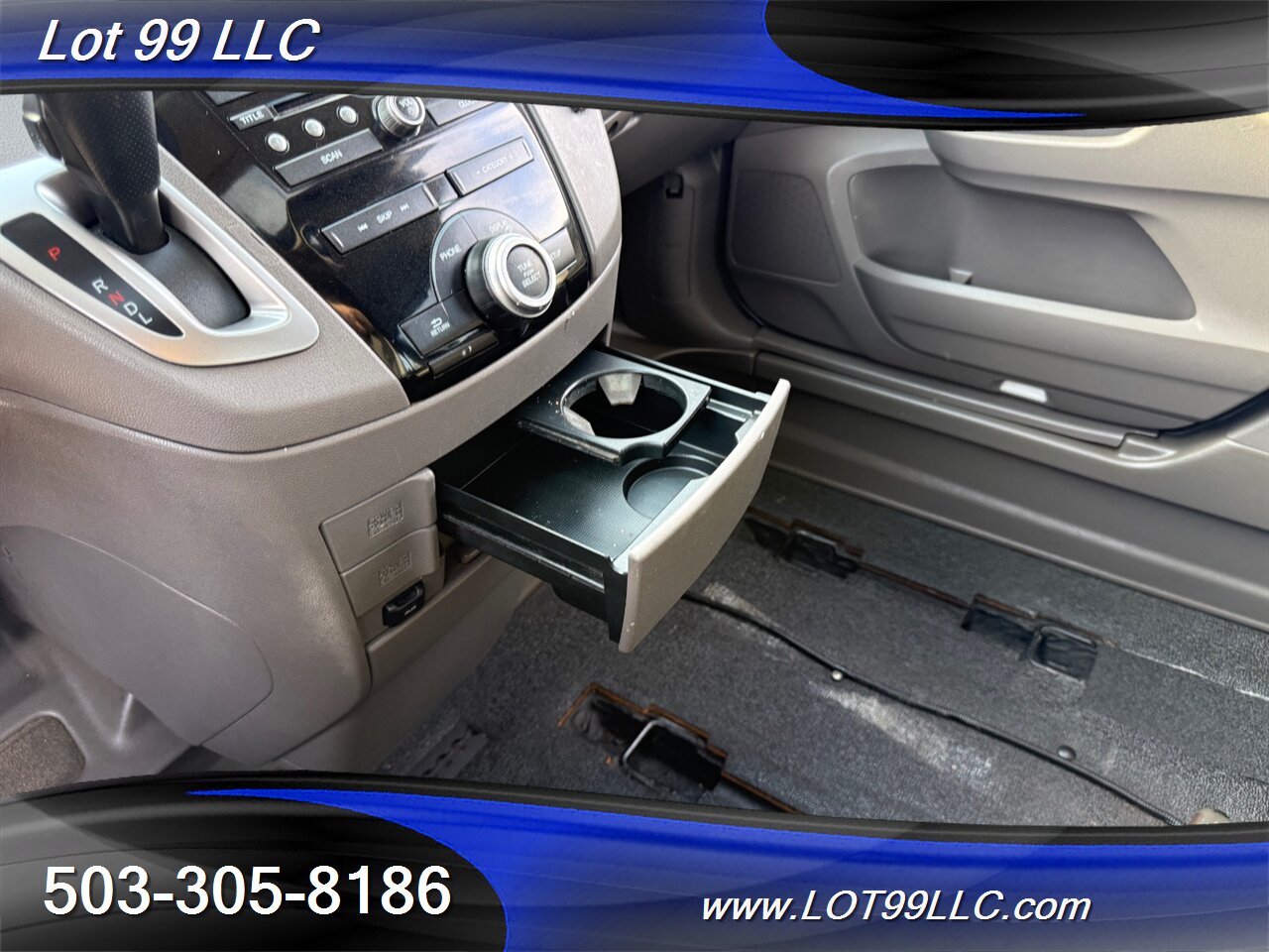 2013 Honda Odyssey EX-L WHEELCHAIR VAN Heated Leather 30 " Power Ramp Kneeling Dual Power Sliding Doors Power Hatch BackUp Camera Moon Roof - Photo 43 - Milwaukie, OR 97267