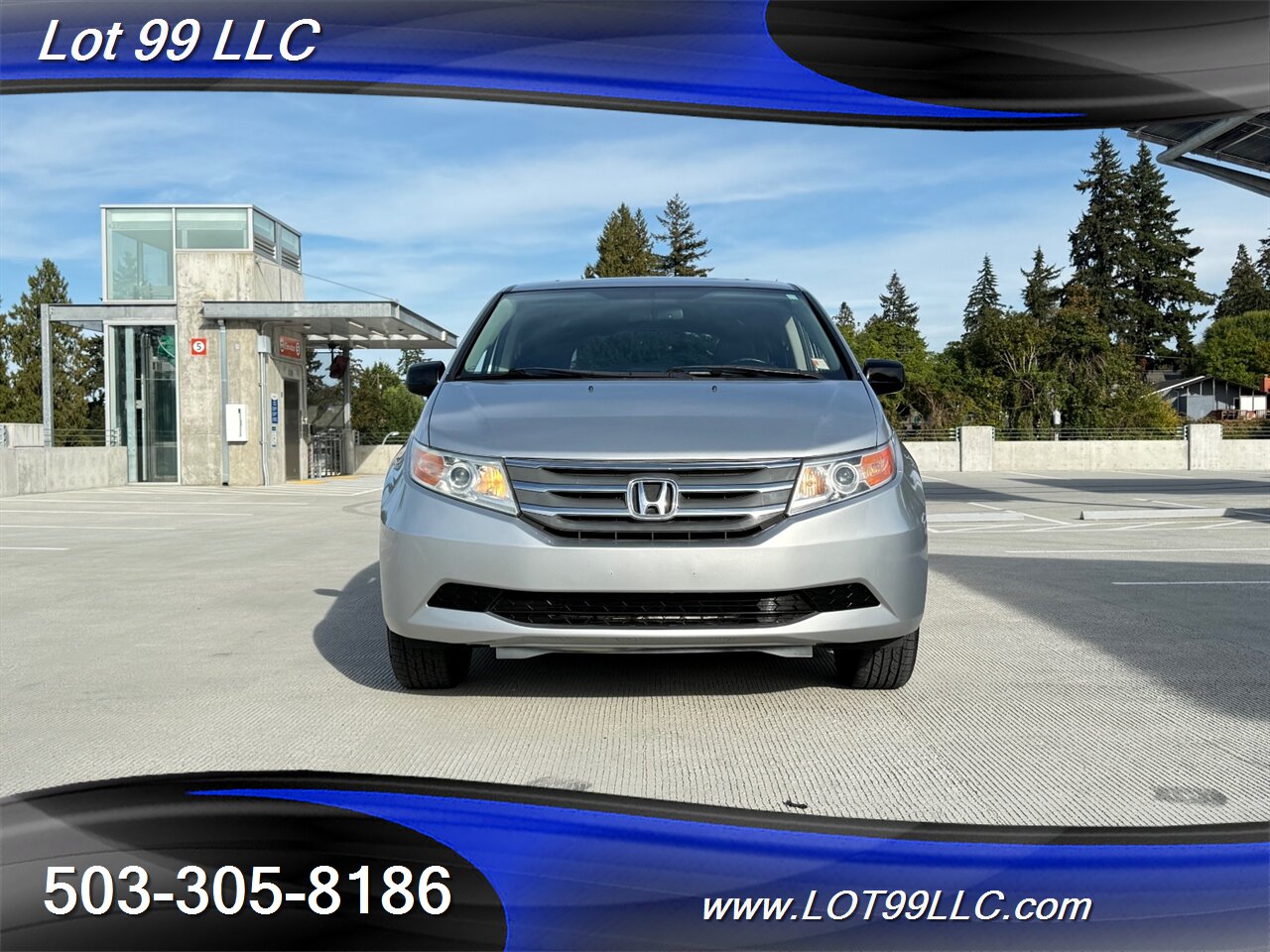 2013 Honda Odyssey EX-L WHEELCHAIR VAN Heated Leather 30 " Power Ramp Kneeling Dual Power Sliding Doors Power Hatch BackUp Camera Moon Roof - Photo 10 - Milwaukie, OR 97267