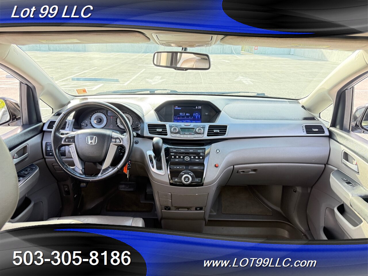 2013 Honda Odyssey EX-L WHEELCHAIR VAN Heated Leather 30 " Power Ramp Kneeling Dual Power Sliding Doors Power Hatch BackUp Camera Moon Roof - Photo 17 - Milwaukie, OR 97267