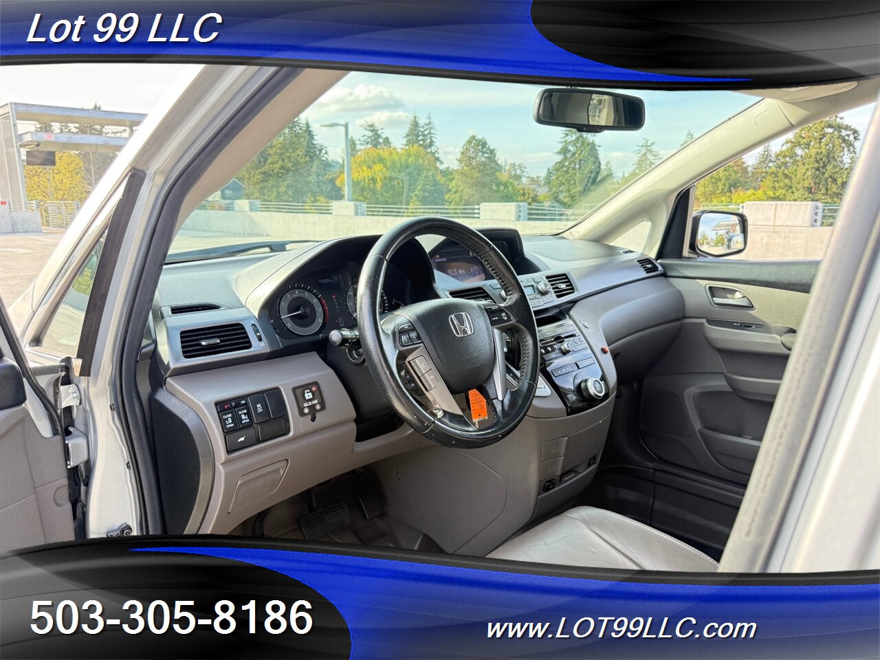 2013 Honda Odyssey EX-L WHEELCHAIR VAN Heated Leather 30 " Power Ramp Kneeling Dual Power Sliding Doors Power Hatch BackUp Camera Moon Roof - Photo 35 - Milwaukie, OR 97267