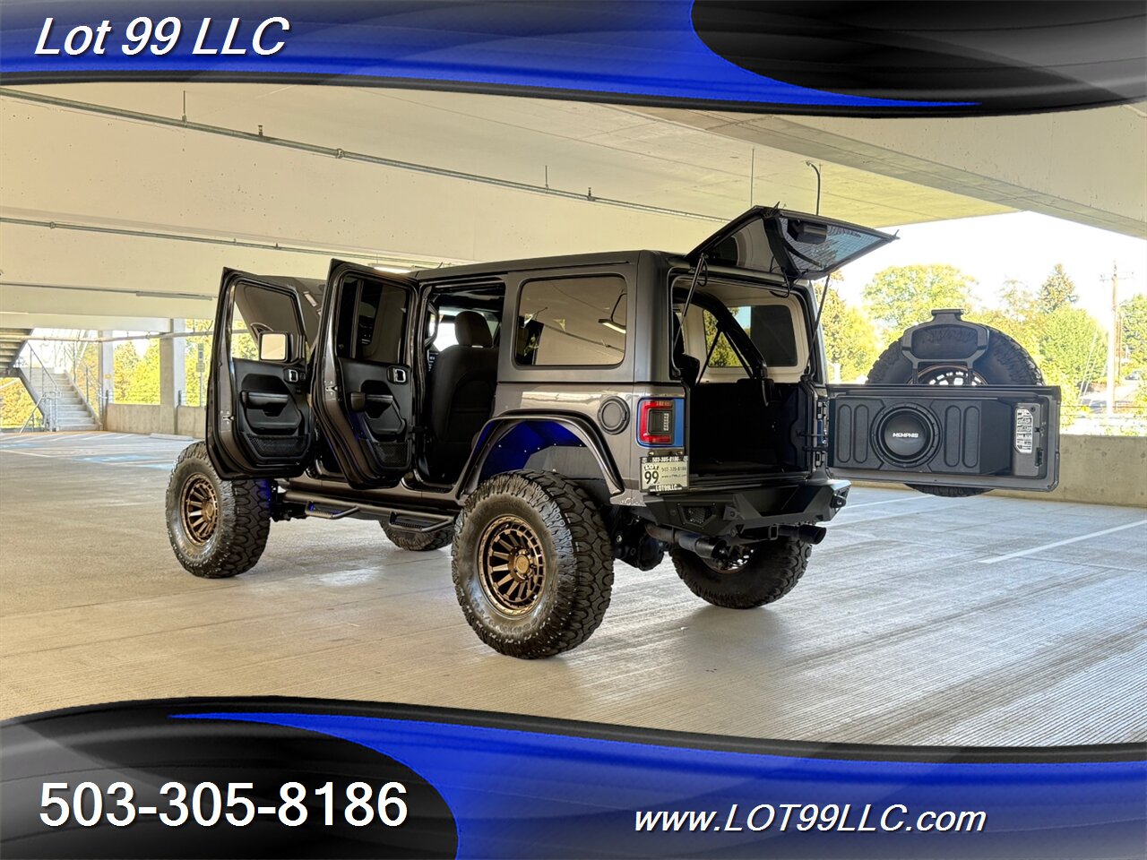 2020 Jeep Wrangler Unlimited S 4x4 32k Miles 376Hp RIPP Supercharged Lifted Hard Top Winch Bumpers DV8 Hood - Photo 32 - Milwaukie, OR 97267