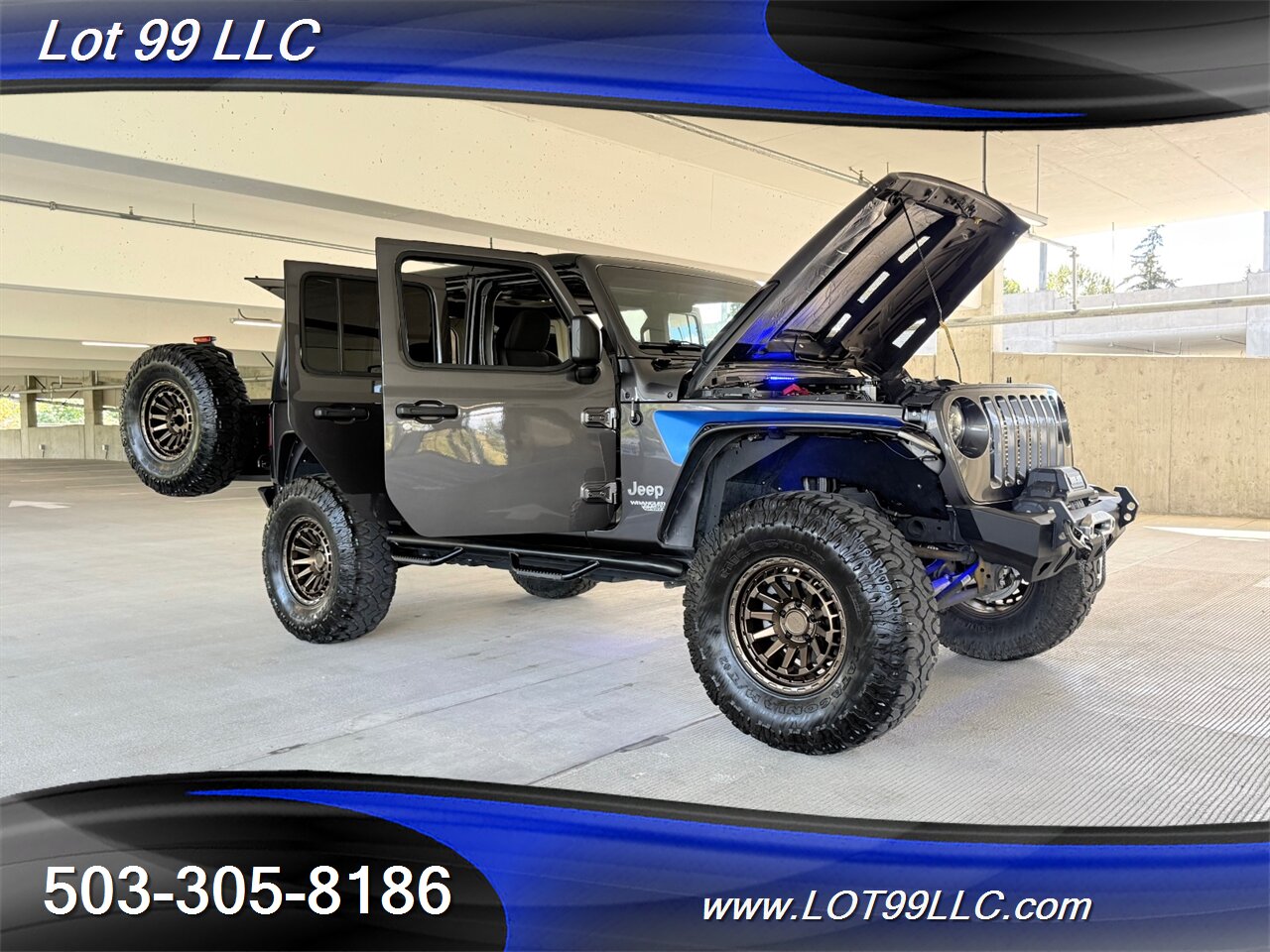 2020 Jeep Wrangler Unlimited S 4x4 32k Miles 376Hp RIPP Supercharged Lifted Hard Top Winch Bumpers DV8 Hood - Photo 29 - Milwaukie, OR 97267