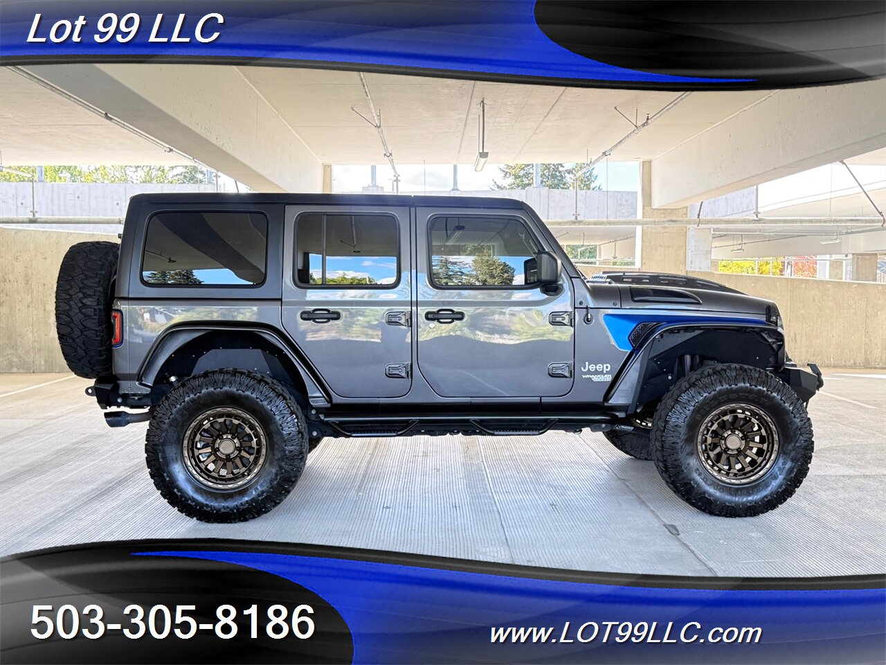 2020 Jeep Wrangler Unlimited S 4x4 32k Miles 376Hp RIPP Supercharged Lifted Hard Top Winch Bumpers DV8 Hood - Photo 5 - Milwaukie, OR 97267