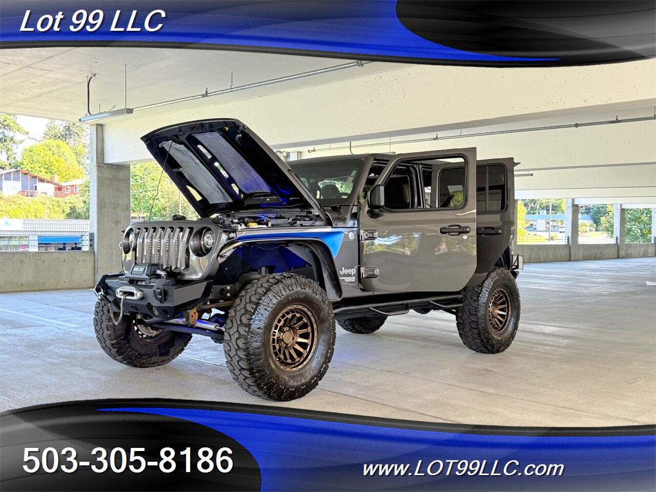 2020 Jeep Wrangler Unlimited S 4x4 32k Miles 376Hp RIPP Supercharged Lifted Hard Top Winch Bumpers DV8 Hood - Photo 27 - Milwaukie, OR 97267