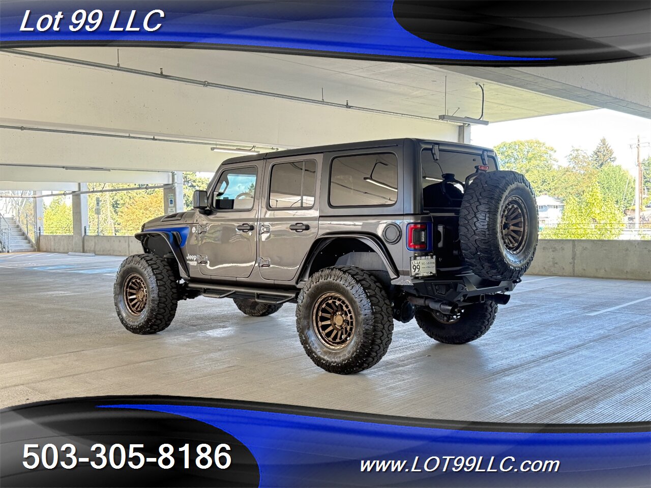 2020 Jeep Wrangler Unlimited S 4x4 32k Miles 376Hp RIPP Supercharged Lifted Hard Top Winch Bumpers DV8 Hood - Photo 8 - Milwaukie, OR 97267