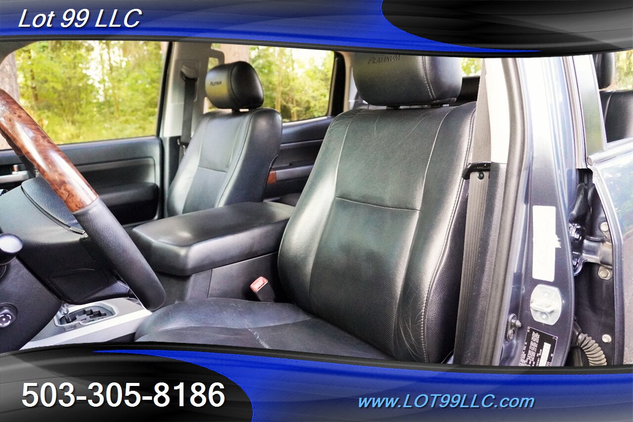 2010 Toyota Tundra Limited 4x4 V8 5.7L Auto Heated Leather Seats Moon  Roof Premium Wheels NEW TIRES Local Trade Super Clean - Photo 11 - Milwaukie, OR 97267