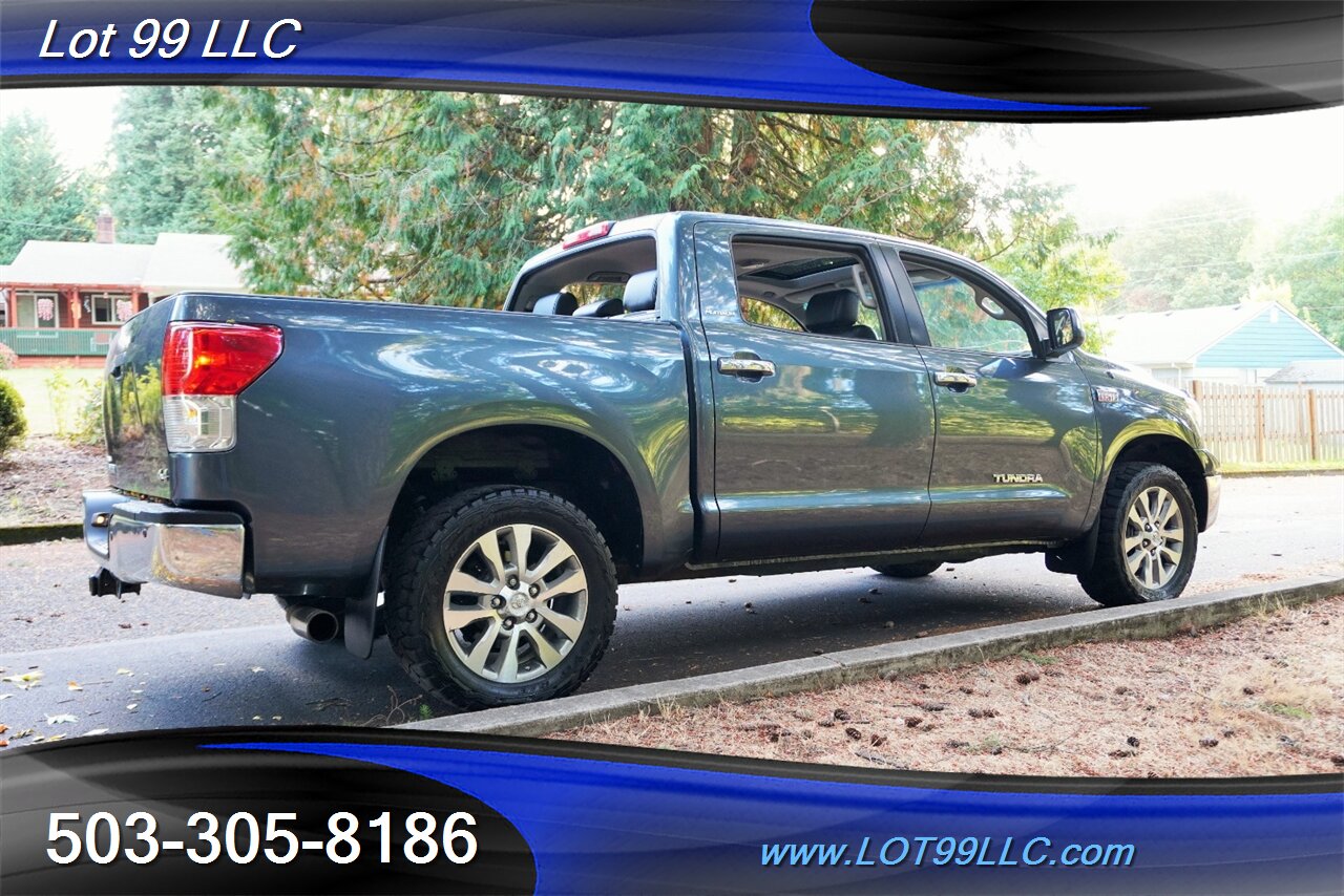 2010 Toyota Tundra Limited 4x4 V8 5.7L Auto Heated Leather Seats Moon  Roof Premium Wheels NEW TIRES Local Trade Super Clean - Photo 8 - Milwaukie, OR 97267