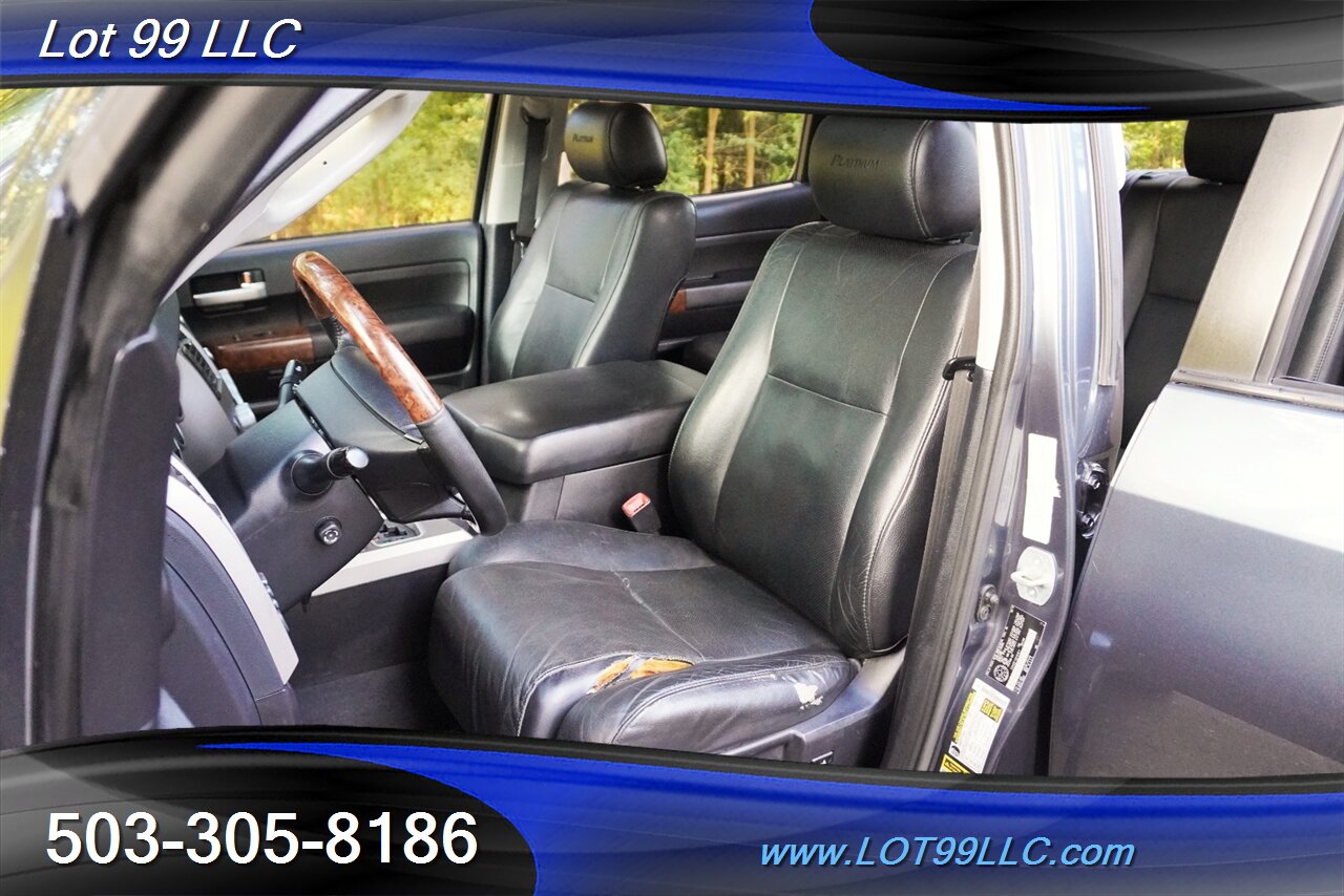 2010 Toyota Tundra Limited 4x4 V8 5.7L Auto Heated Leather Seats Moon  Roof Premium Wheels NEW TIRES Local Trade Super Clean - Photo 12 - Milwaukie, OR 97267