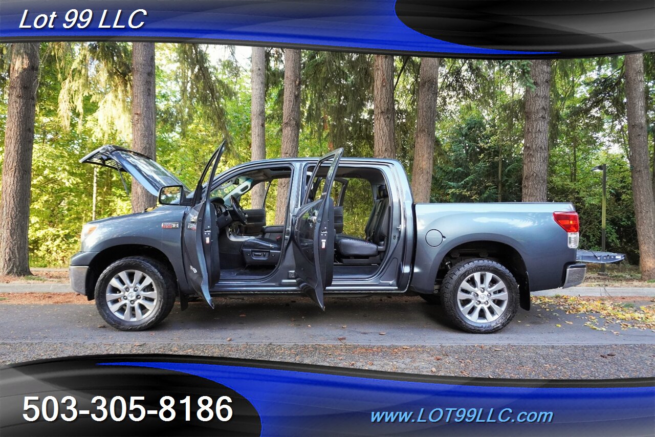 2010 Toyota Tundra Limited 4x4 V8 5.7L Auto Heated Leather Seats Moon  Roof Premium Wheels NEW TIRES Local Trade Super Clean - Photo 27 - Milwaukie, OR 97267