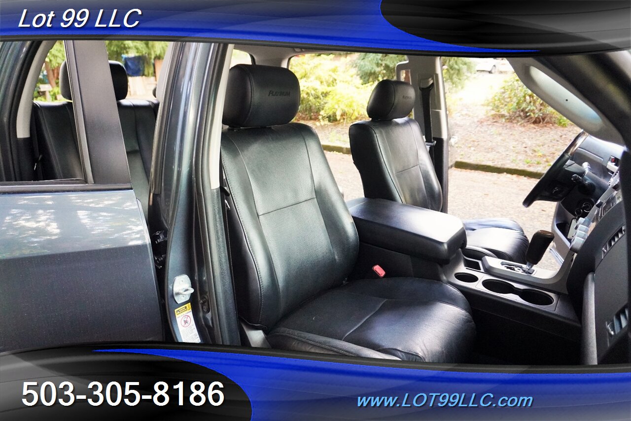 2010 Toyota Tundra Limited 4x4 V8 5.7L Auto Heated Leather Seats Moon  Roof Premium Wheels NEW TIRES Local Trade Super Clean - Photo 17 - Milwaukie, OR 97267