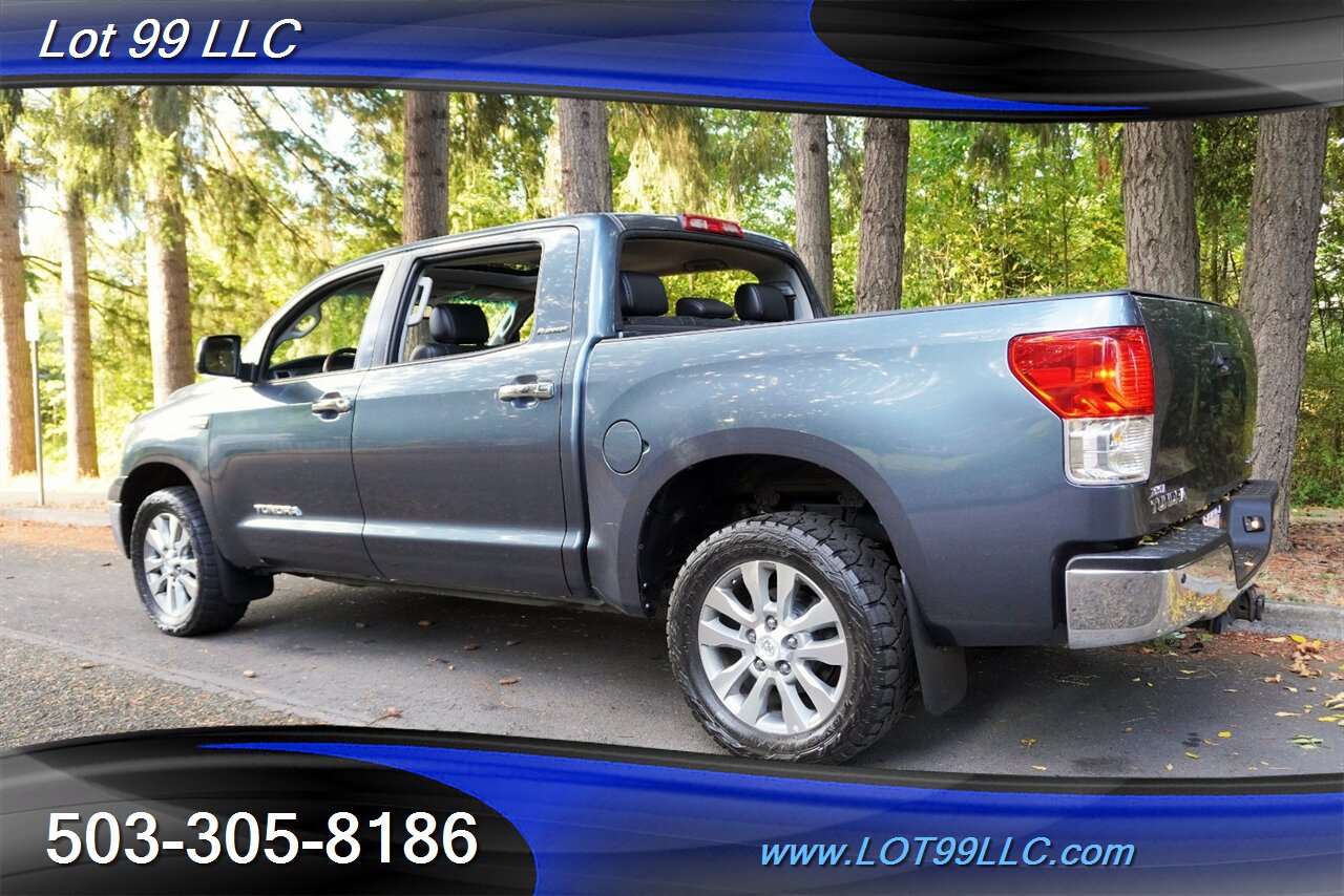 2010 Toyota Tundra Limited 4x4 V8 5.7L Auto Heated Leather Seats Moon  Roof Premium Wheels NEW TIRES Local Trade Super Clean - Photo 10 - Milwaukie, OR 97267