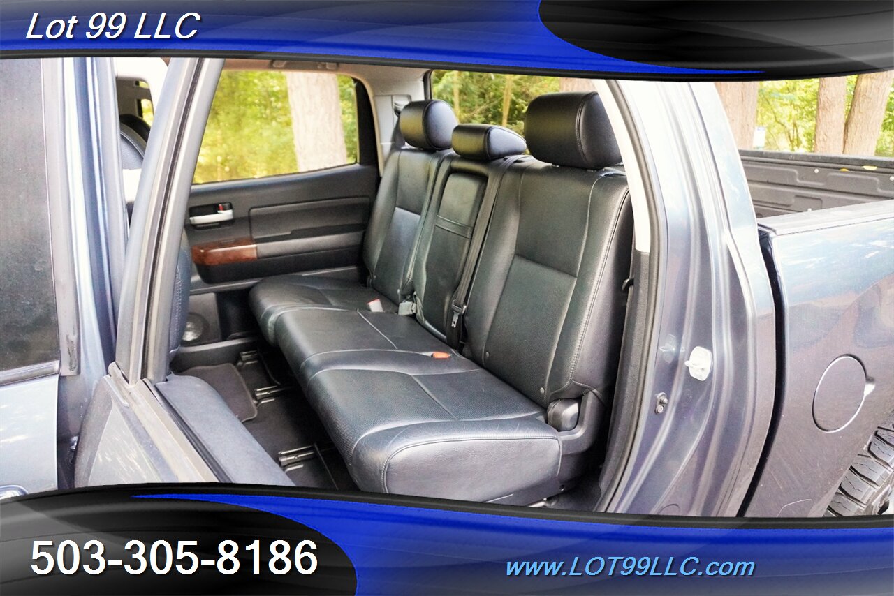 2010 Toyota Tundra Limited 4x4 V8 5.7L Auto Heated Leather Seats Moon  Roof Premium Wheels NEW TIRES Local Trade Super Clean - Photo 13 - Milwaukie, OR 97267